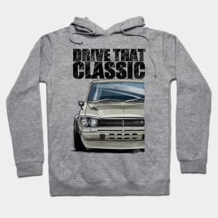 Drive that Classic 1969 Nissan GT-R Hoodie